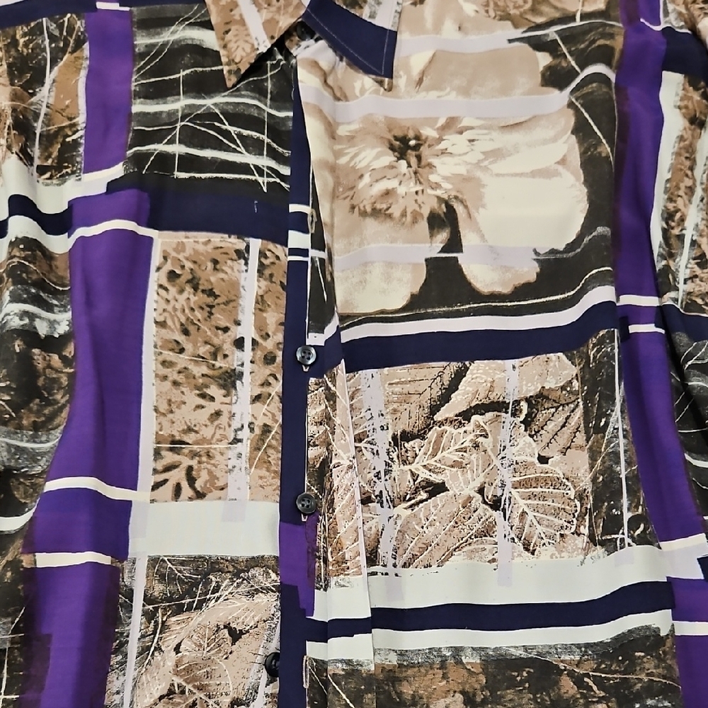 Men's Multicolor Dress Shirt - Picture 3 of 8